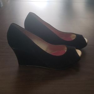 Lily Pulitzer Peep Toe Wedges